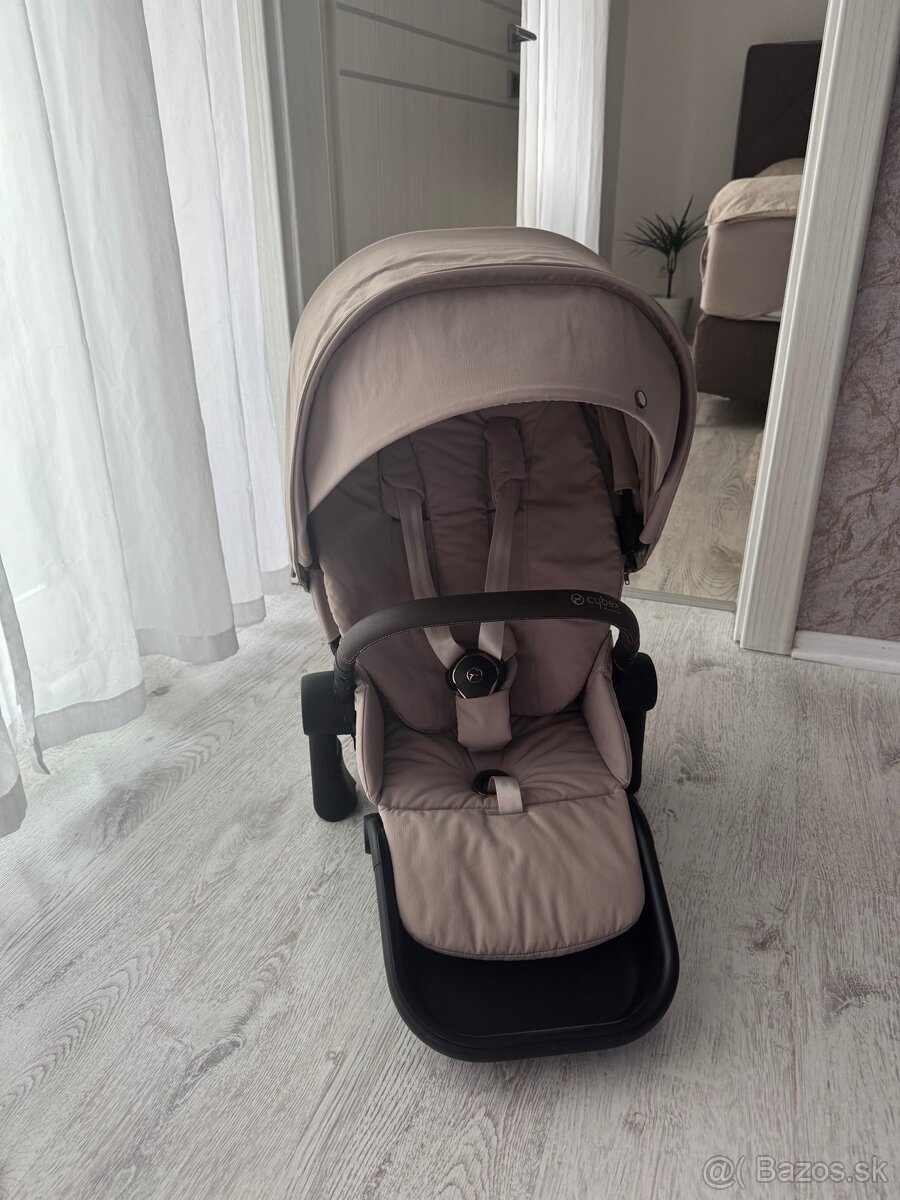 Cybex Priam Cozy Beige - rosegold
