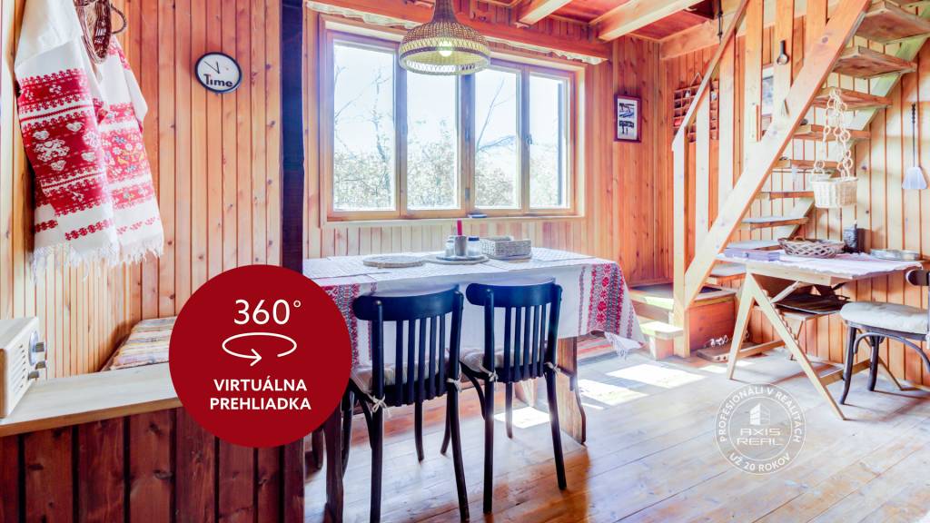 AXIS REAL | Dvojpodlažná chata v krásnom prostredí - Buková,