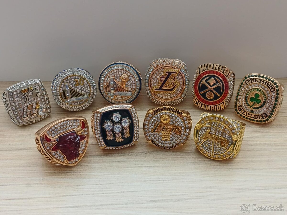 Basketbalové NBA prstene