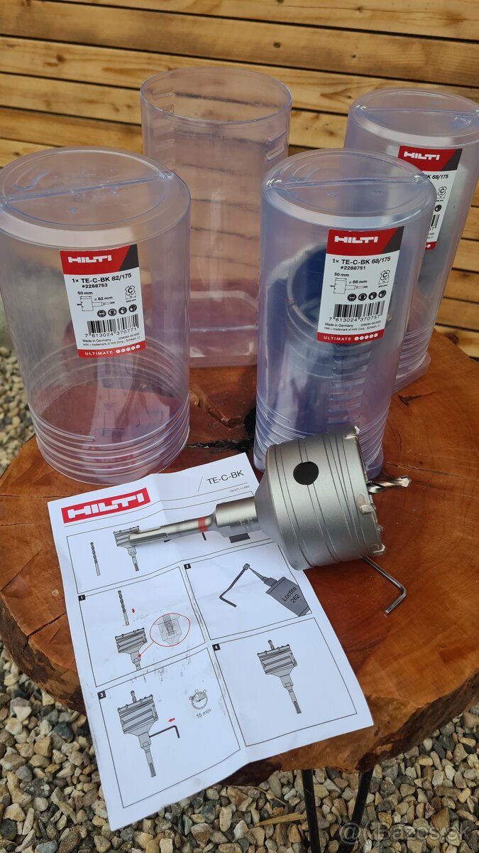 Hilti príklepová vŕtacia korunka