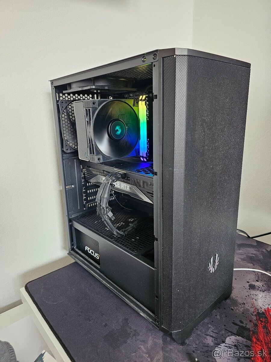 HERNÝ PC 12400F/H610/32GB/RTX3070/3TB SSD/650W GOLD