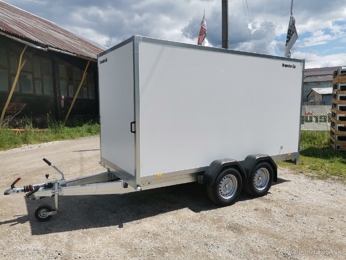 ✅Skriňový príves 350x155x185cm, 2500kg✅