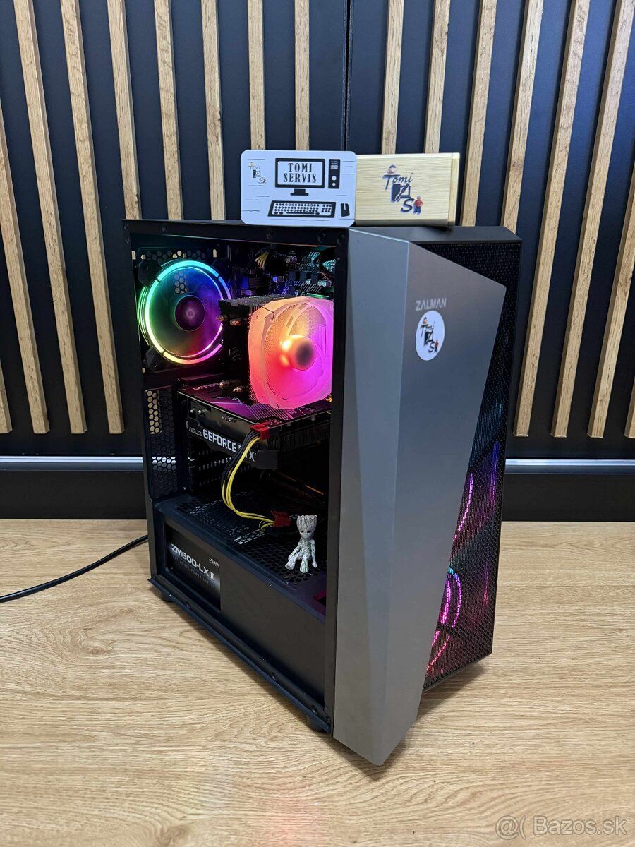 Herný PC/RTX 3060 12GB/R5 3500X/ 16GB RAM DDR4/