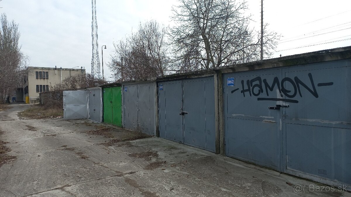 Predaj Garaz Domkarska ul, pripadne dve vedla seba
