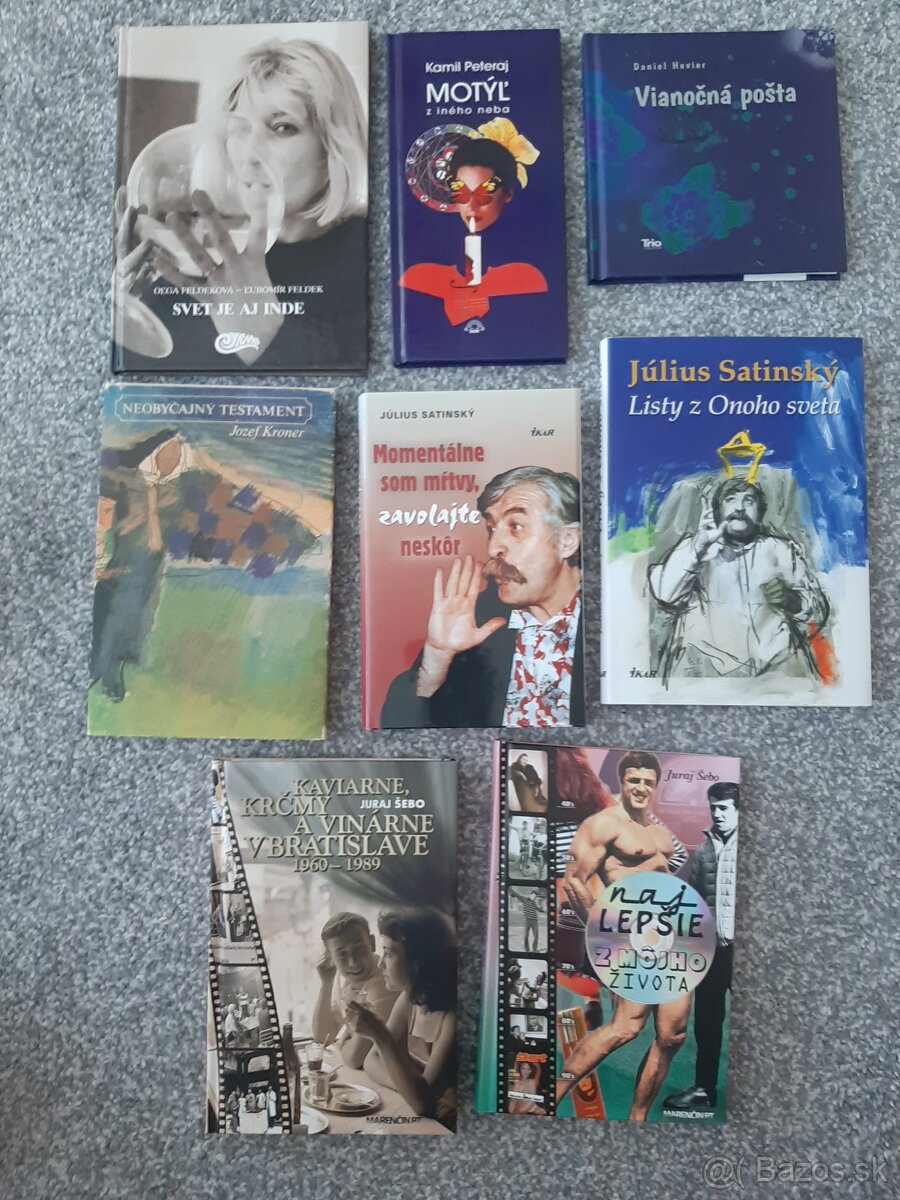 PETERAJ,  HEVIER,  SATINSKÝ,  SEBO, FELDEKOVÁ....