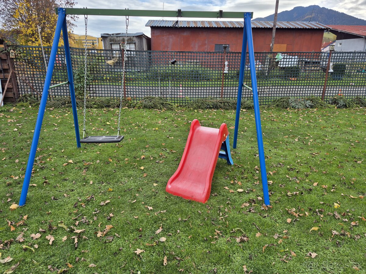 Hojdačka+šmýkačka