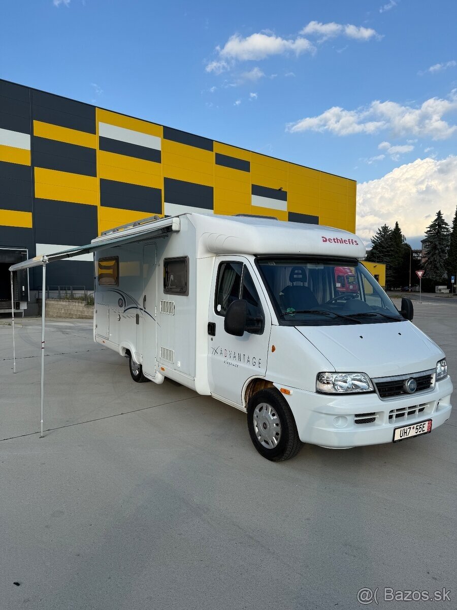 Fiat Ducato 2.8JTD 94kw(128PS) , DETHLEFFS GLOBETROTTER