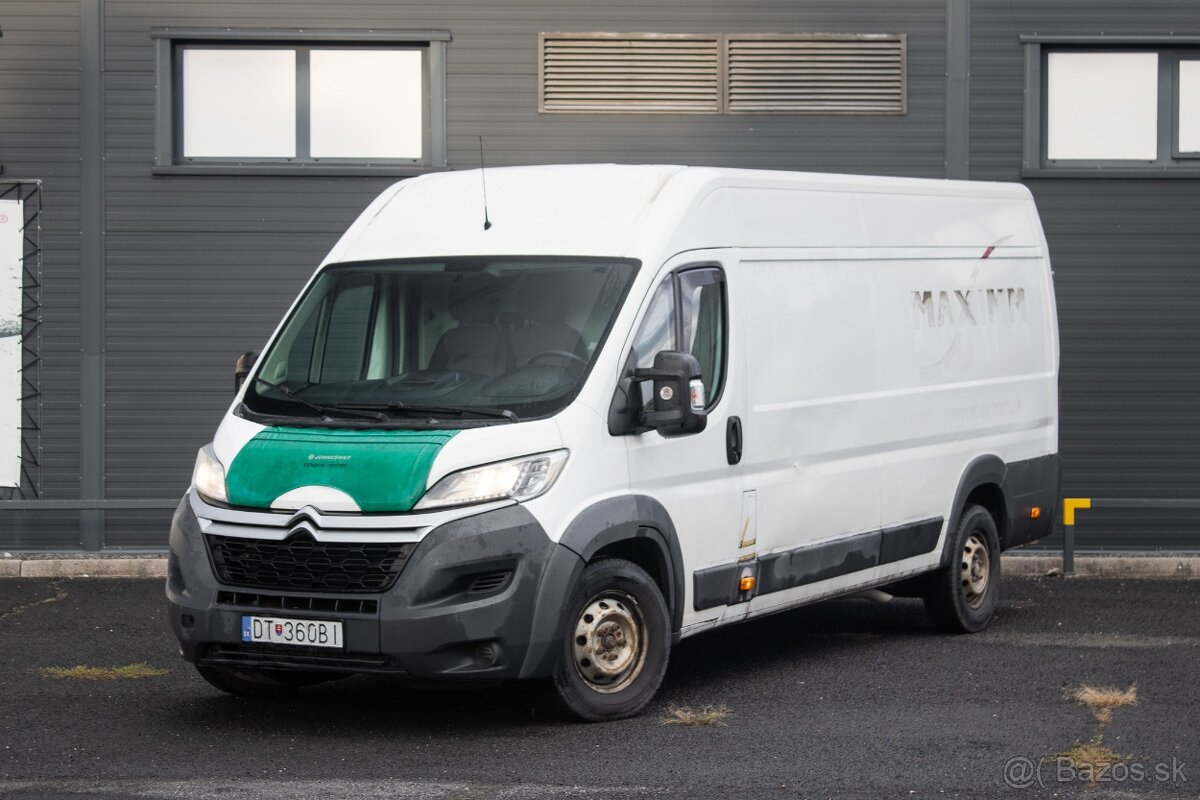 Citroën Jumper 2.0 BlueHDi s výkonom 120 kW, rok výroby 2017