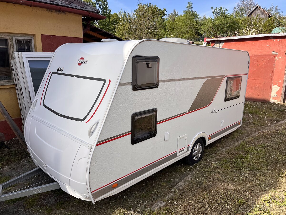 Obytný príves / Karavan - Bürstner Premio Plus 440 TK