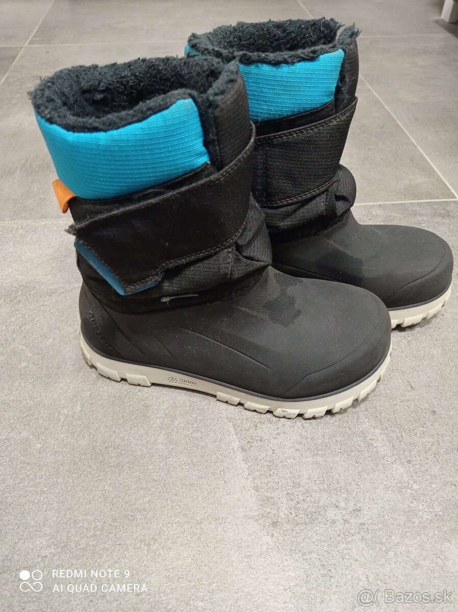 Quechua zimné čižmy