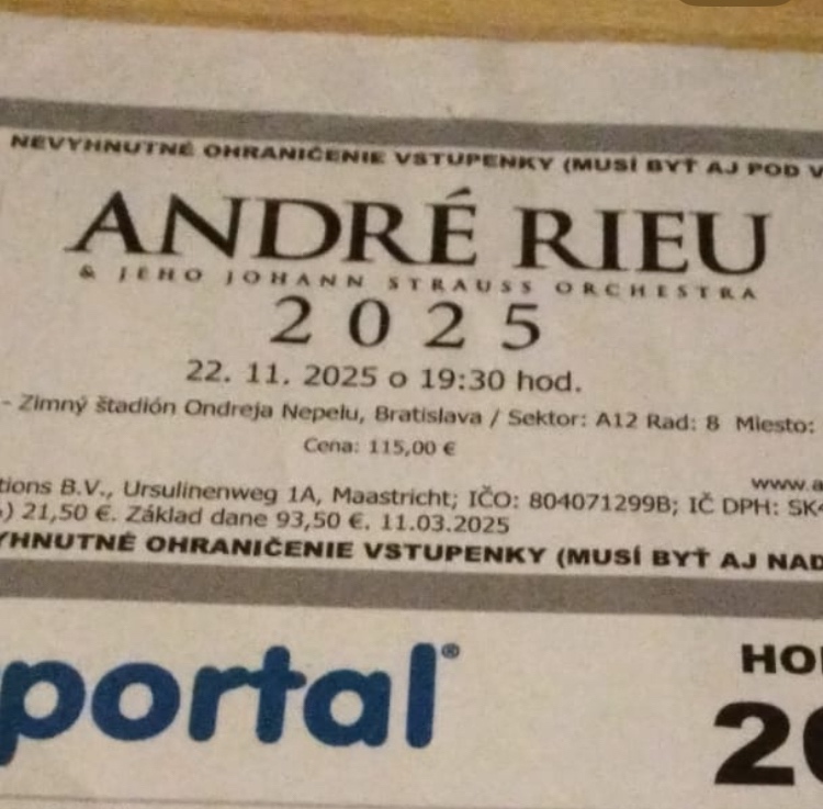 Andre Rieu 22.11. zlava