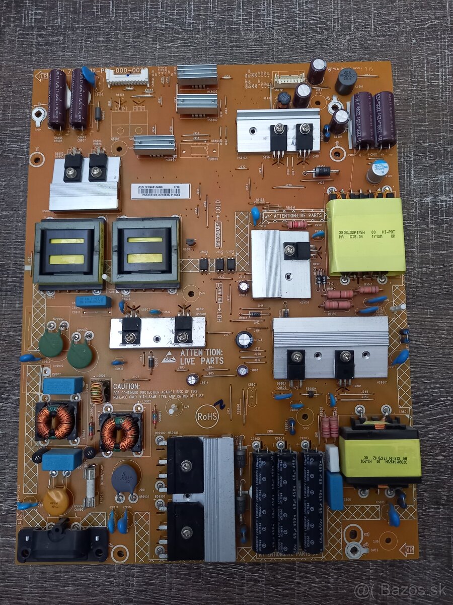 Predám diely pre LED TV PHILIPS 55PUS6561.