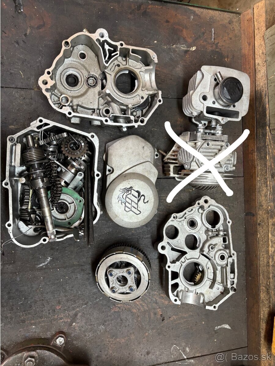 Predám rozobratý motor Yx 140