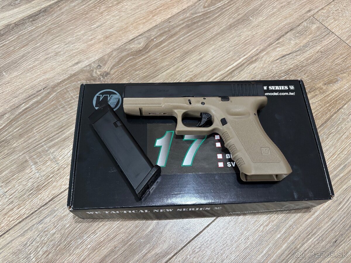 WE GBB G17 Gen.3 airsoftova zbraň
