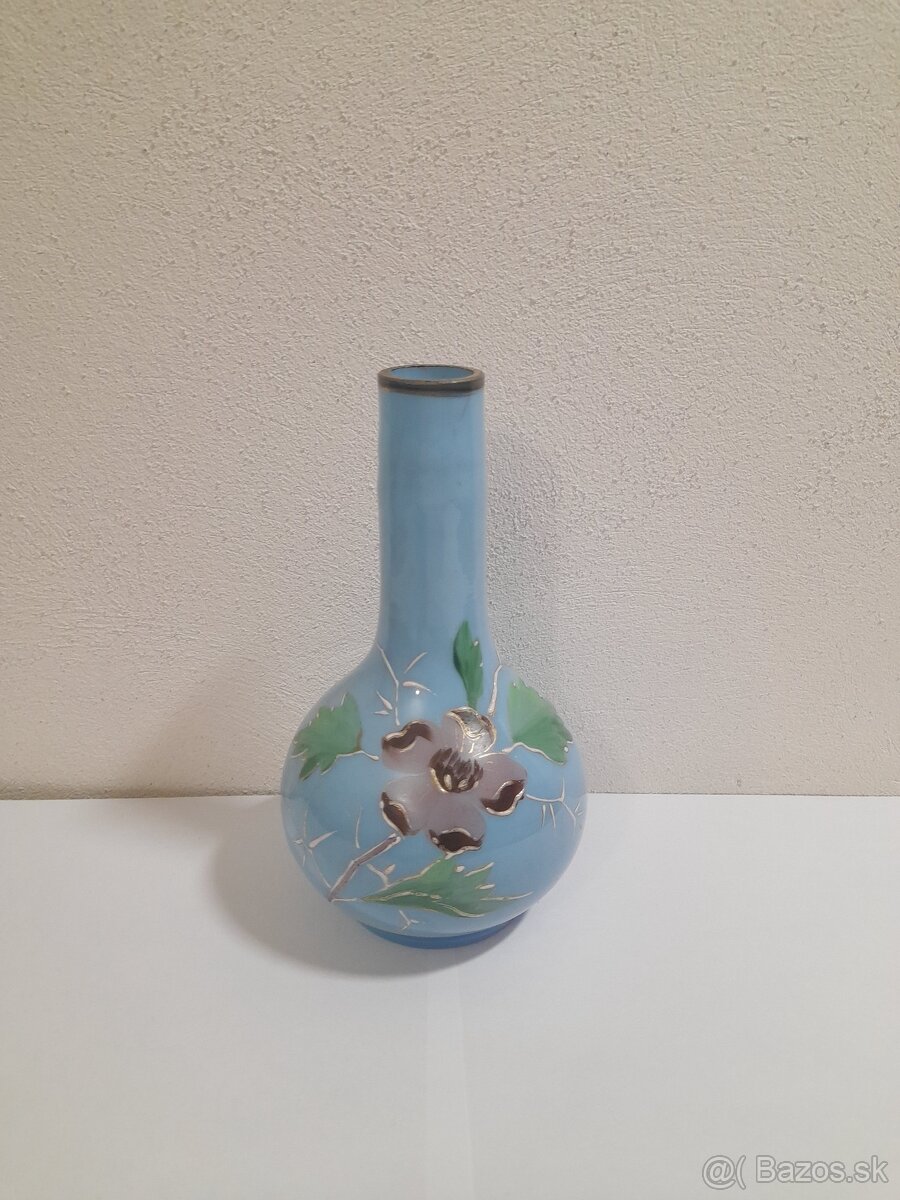 modrá váza - iba osobný odber