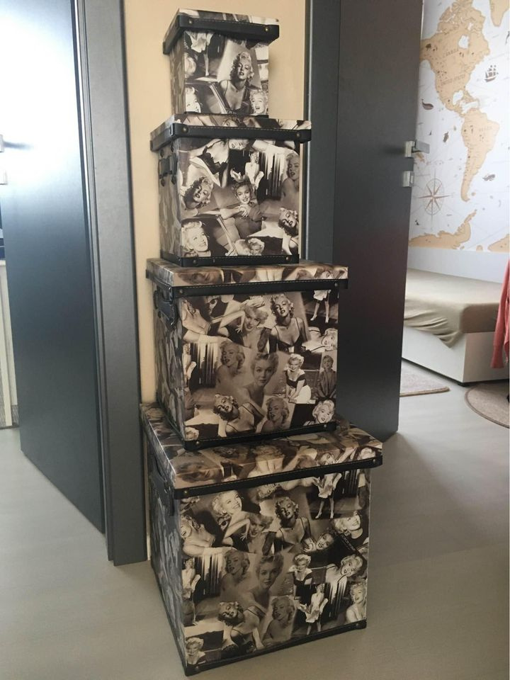 Úložné krabice boxy Marilyn Monroe organizer