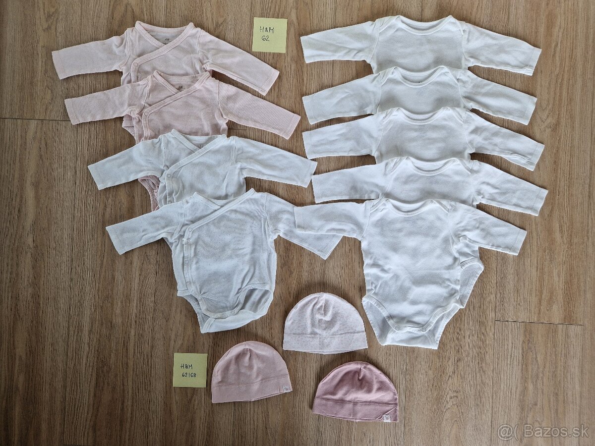 Oblečenie pre bábätko dievčatko 62 až 68