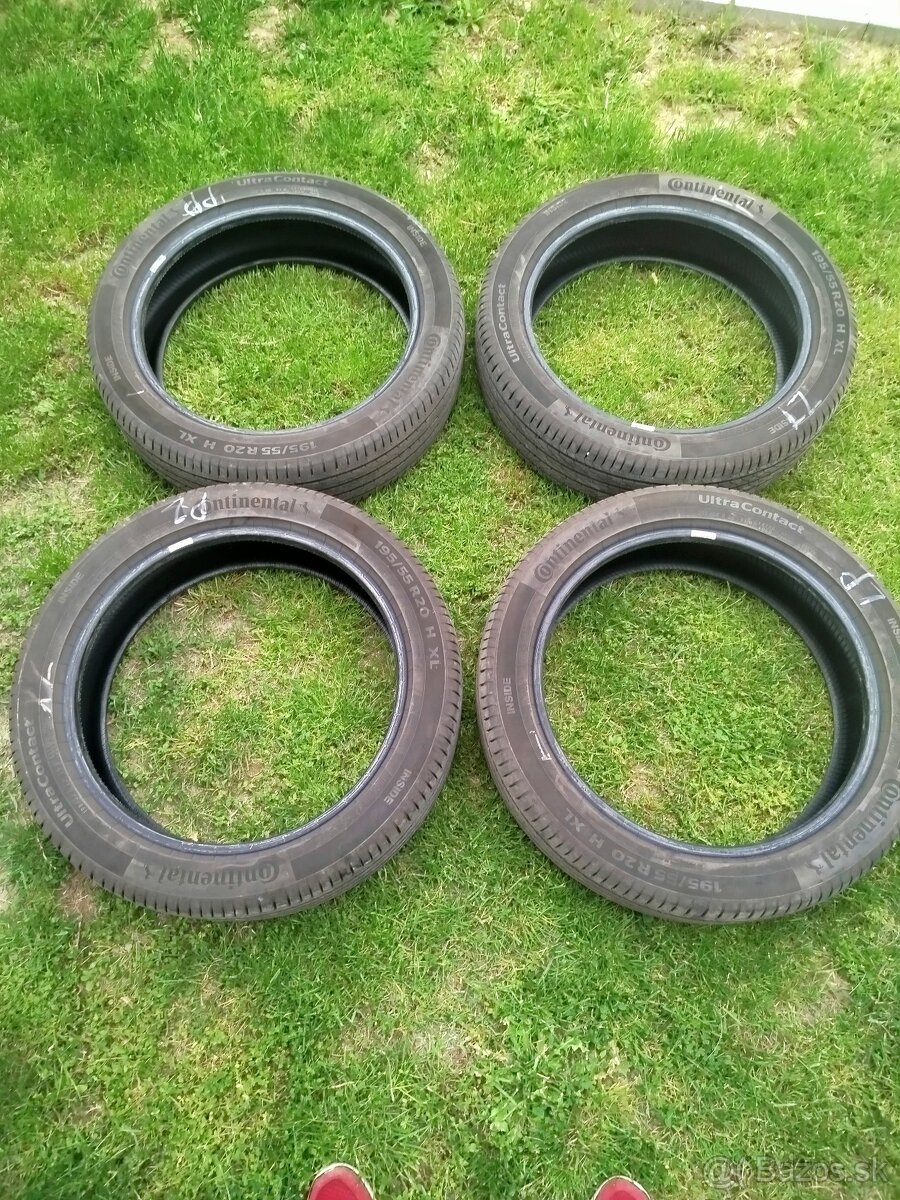 Letné pneu scénok 4 195 55 20