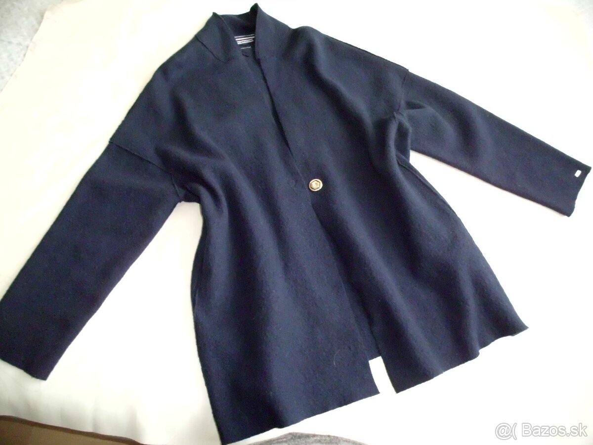 Tommy Hilfiger dámsky prechod oversize vlnený kabátik S-XL