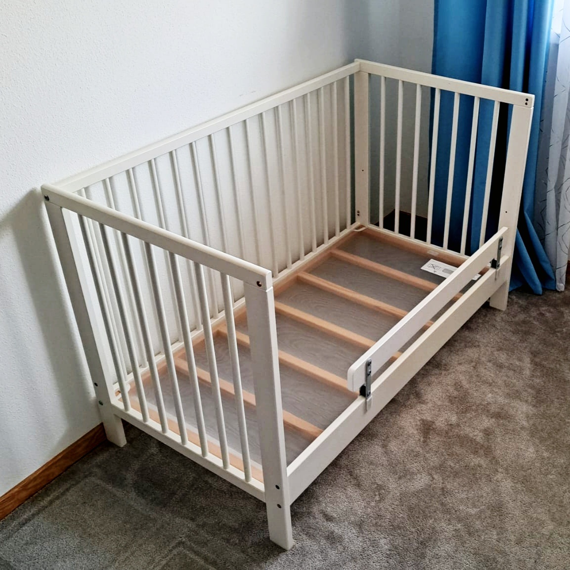 Detská postieľka IKEA GULLIVER+ matrac IKEA KRUMMELUR
