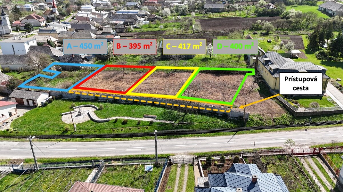400 m2 POZEMOK na výstavbu rodinného domu - Kysta