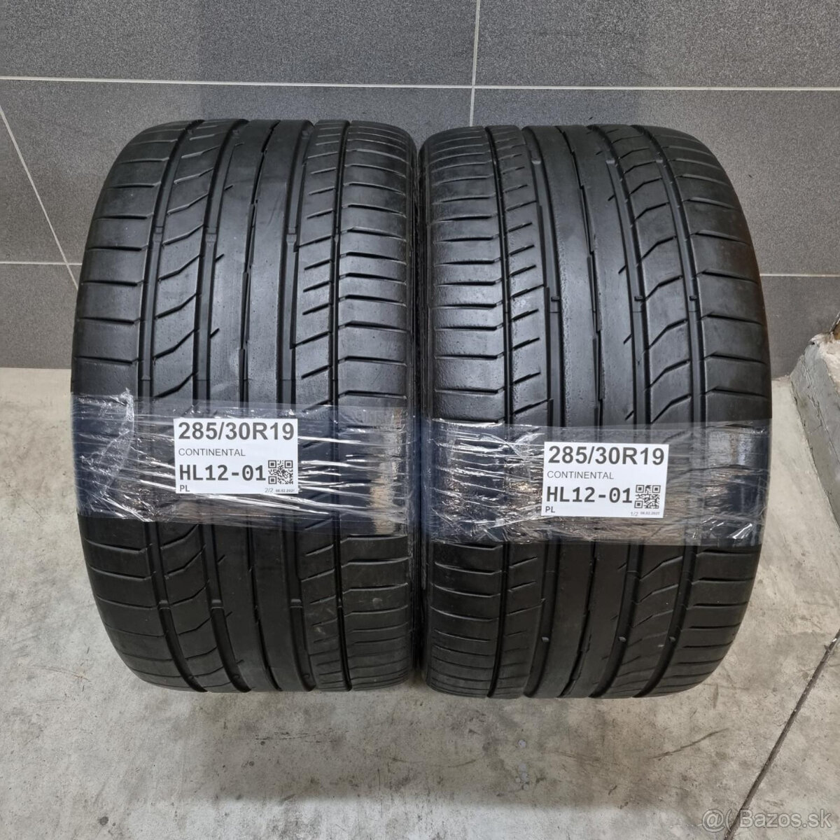 Letné pneumatiky 285/30 R19 CONTINENTAL