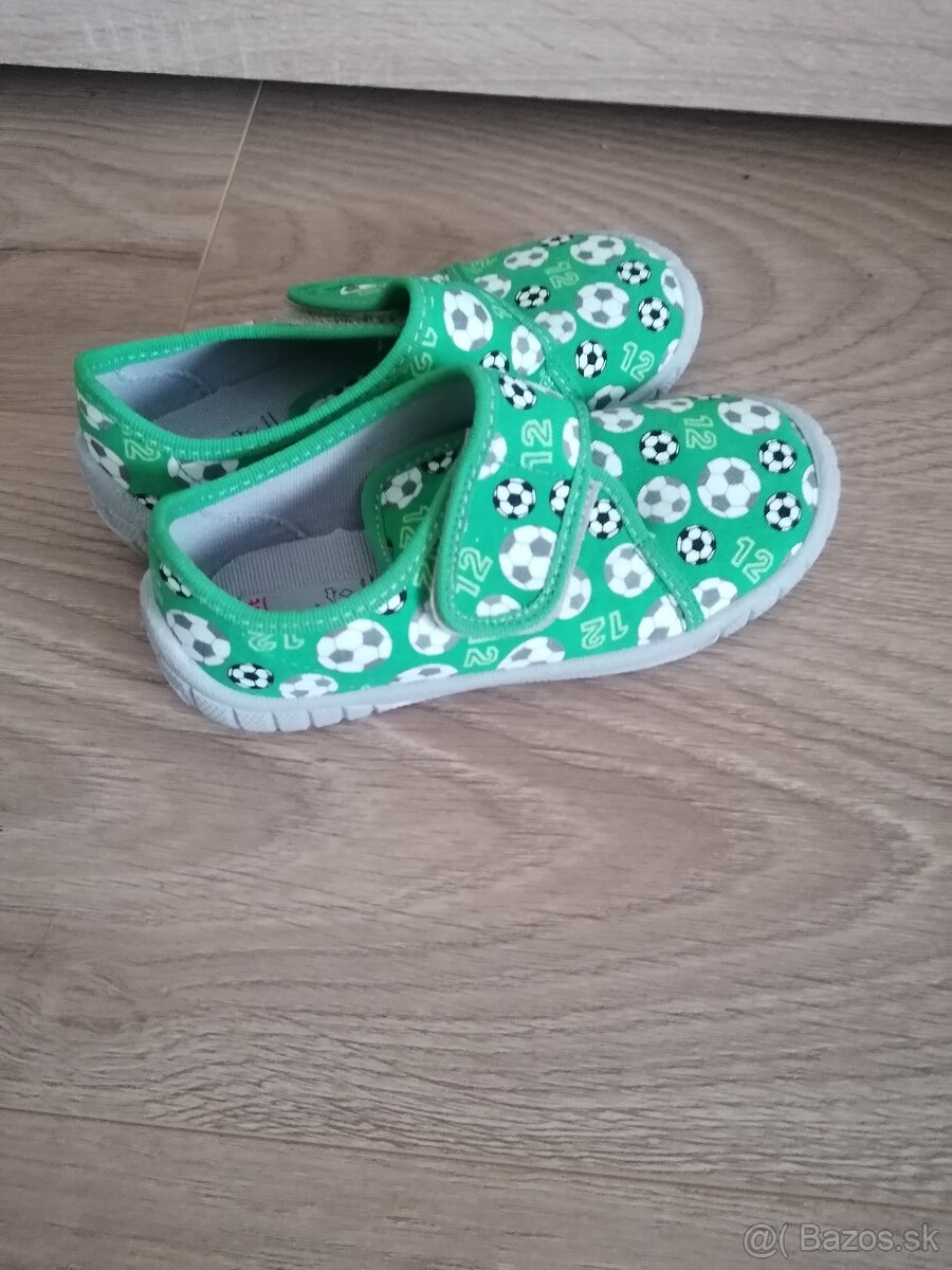 Detské papučky.