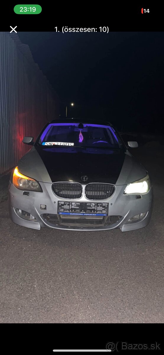 Predám BMW E60 520i 125kw+lpg