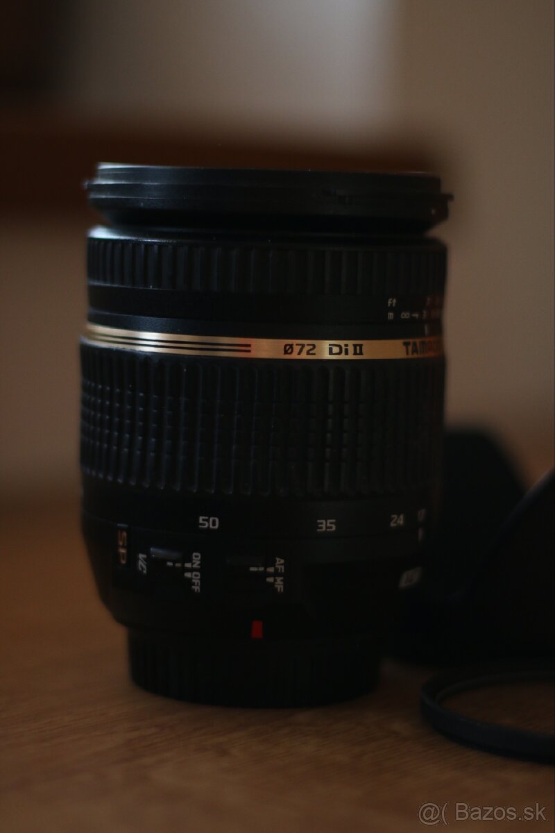 Objektív tamron 17-50 f2.8 so stabilizáciu