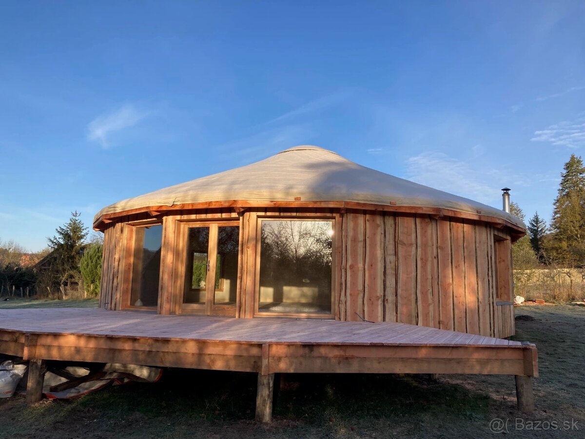 Predám Jurta ekodom Ø 6m, Ø 7m, Ø 8,4m