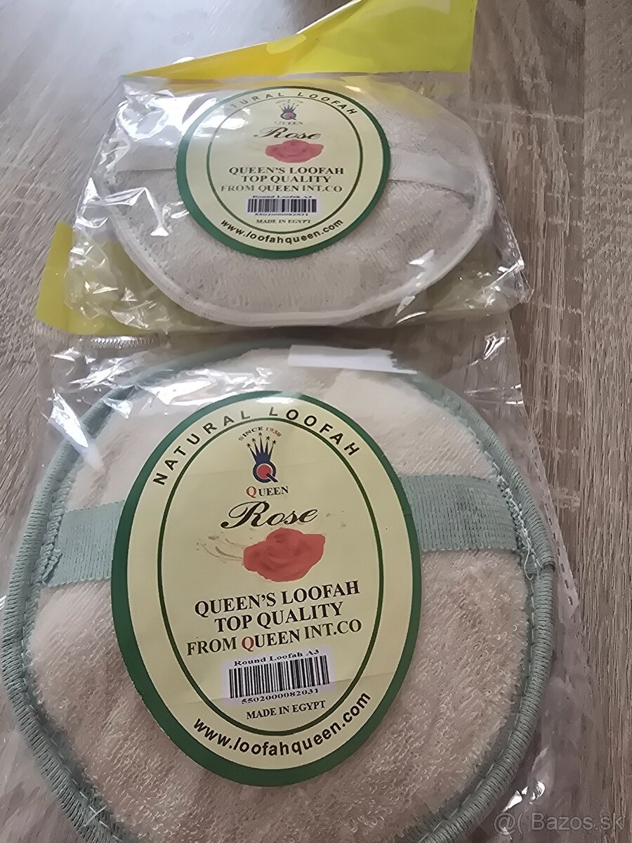 Prírodná lufa kráĺovná ruží 2ks