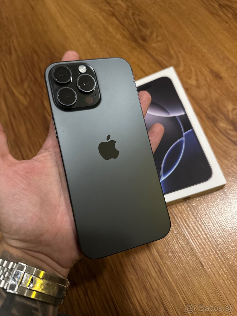 iPhone 16 Pro Max 256GB Black Titanium