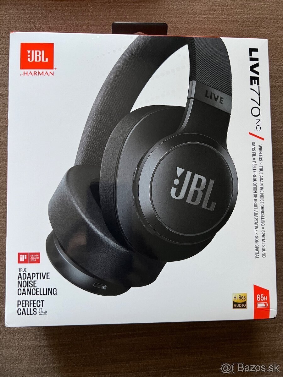 Predám JBL LIVE770 NC - 100 € - Nerozbalené