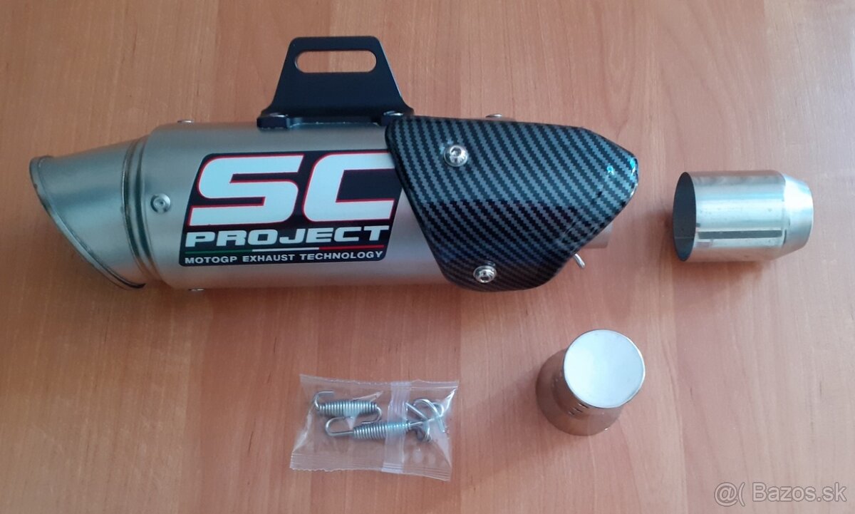 Na predaj športový, ladený, nový, nerezový výfuk na motorku