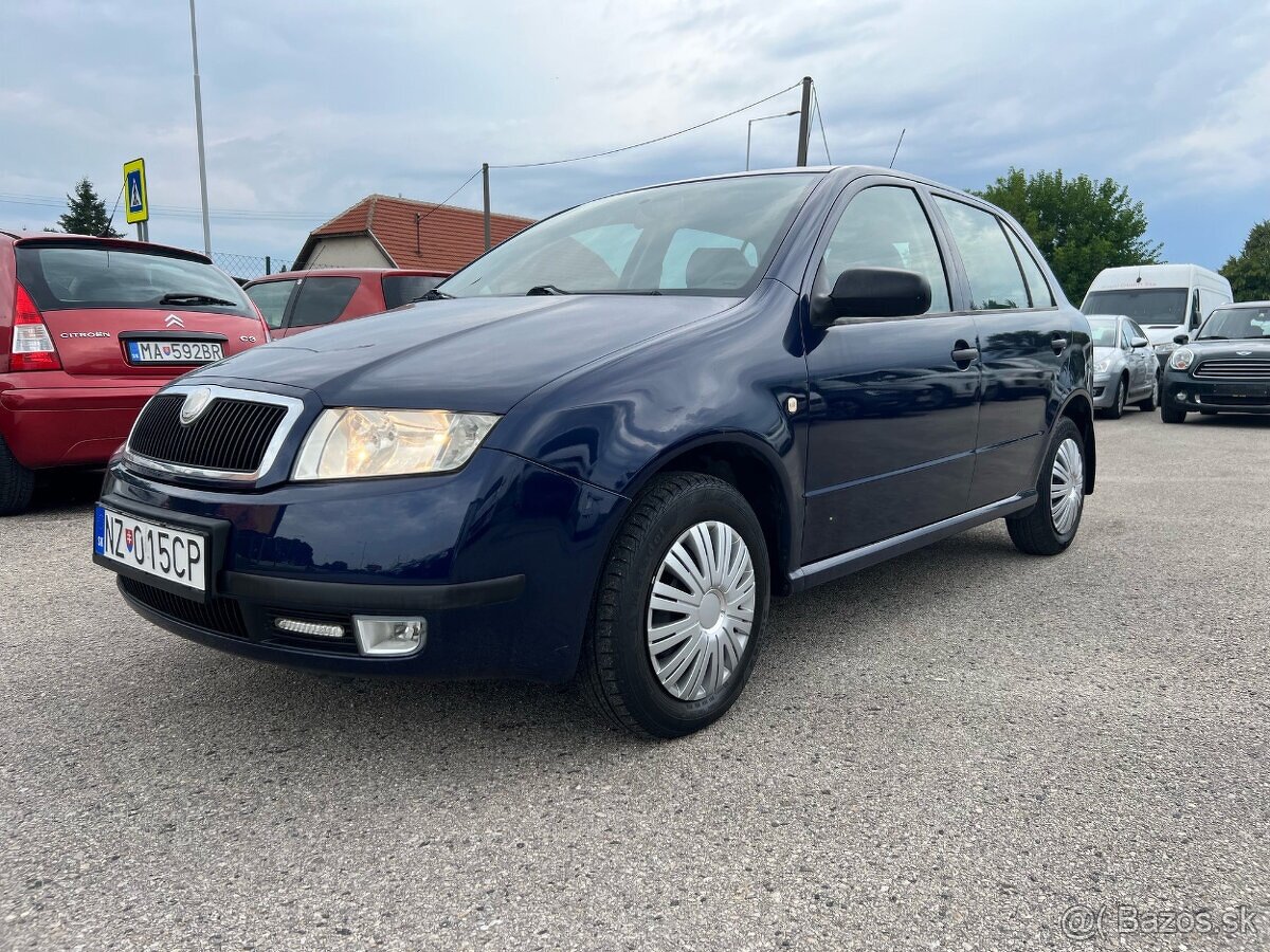 Škoda Fabia 1,9SDI nafta, 47kW, MT/5, rok:11.2002.