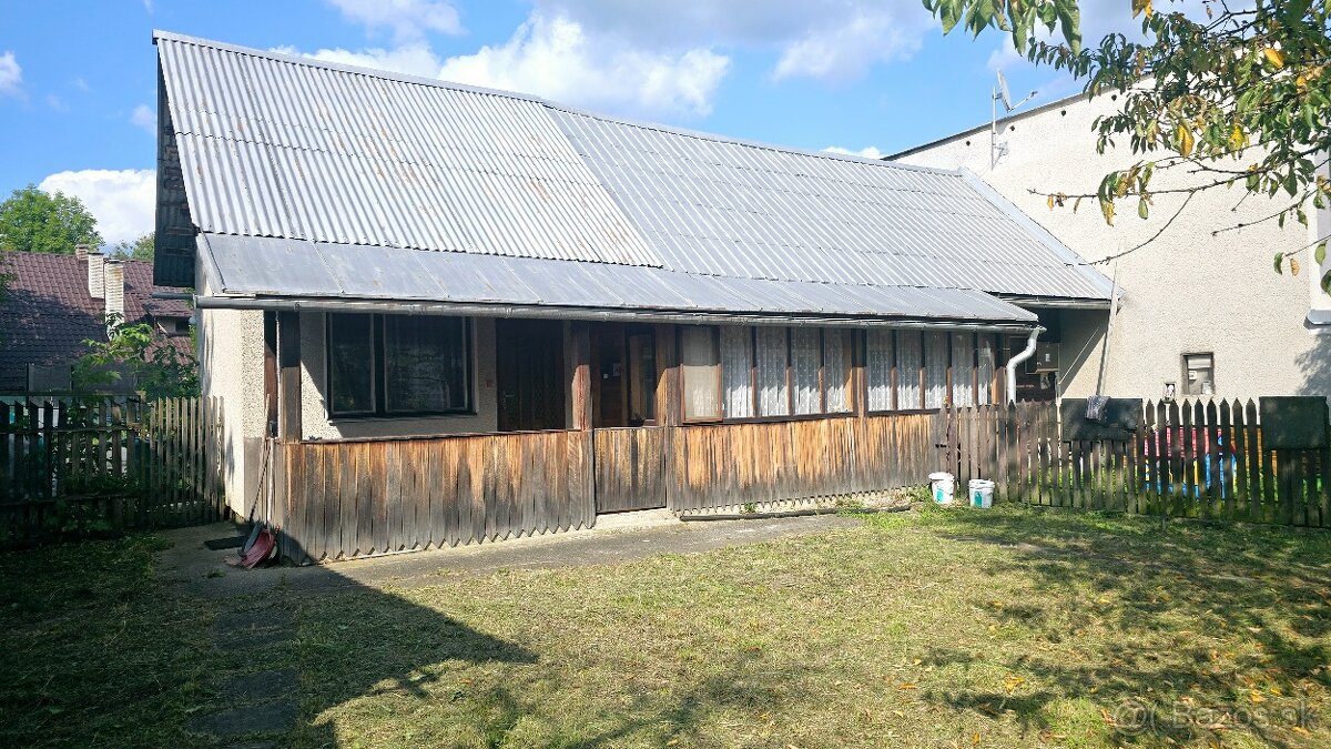 Predám rodinný dom v Dubkovej- obec Lazy pod Makytou