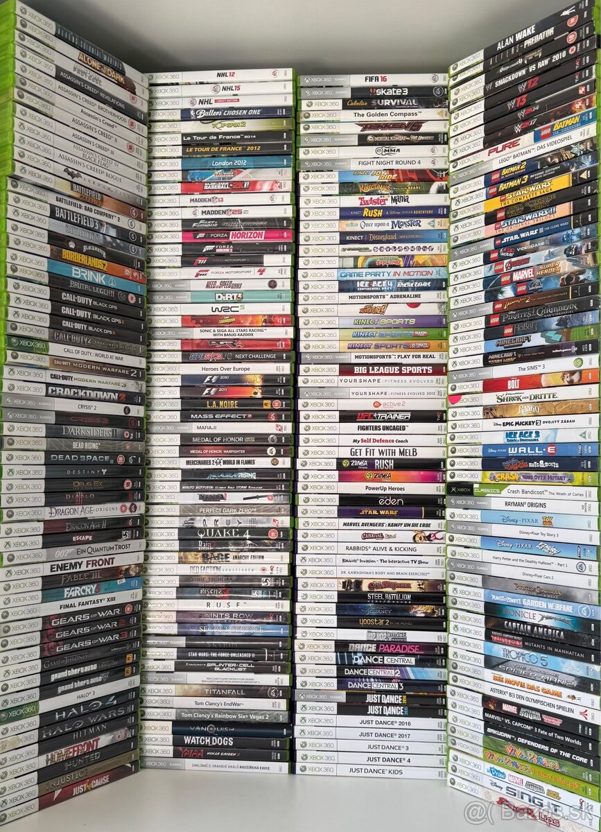 HRY na XBOX 360 (4+1 alebo 6+2 ZDARMA)