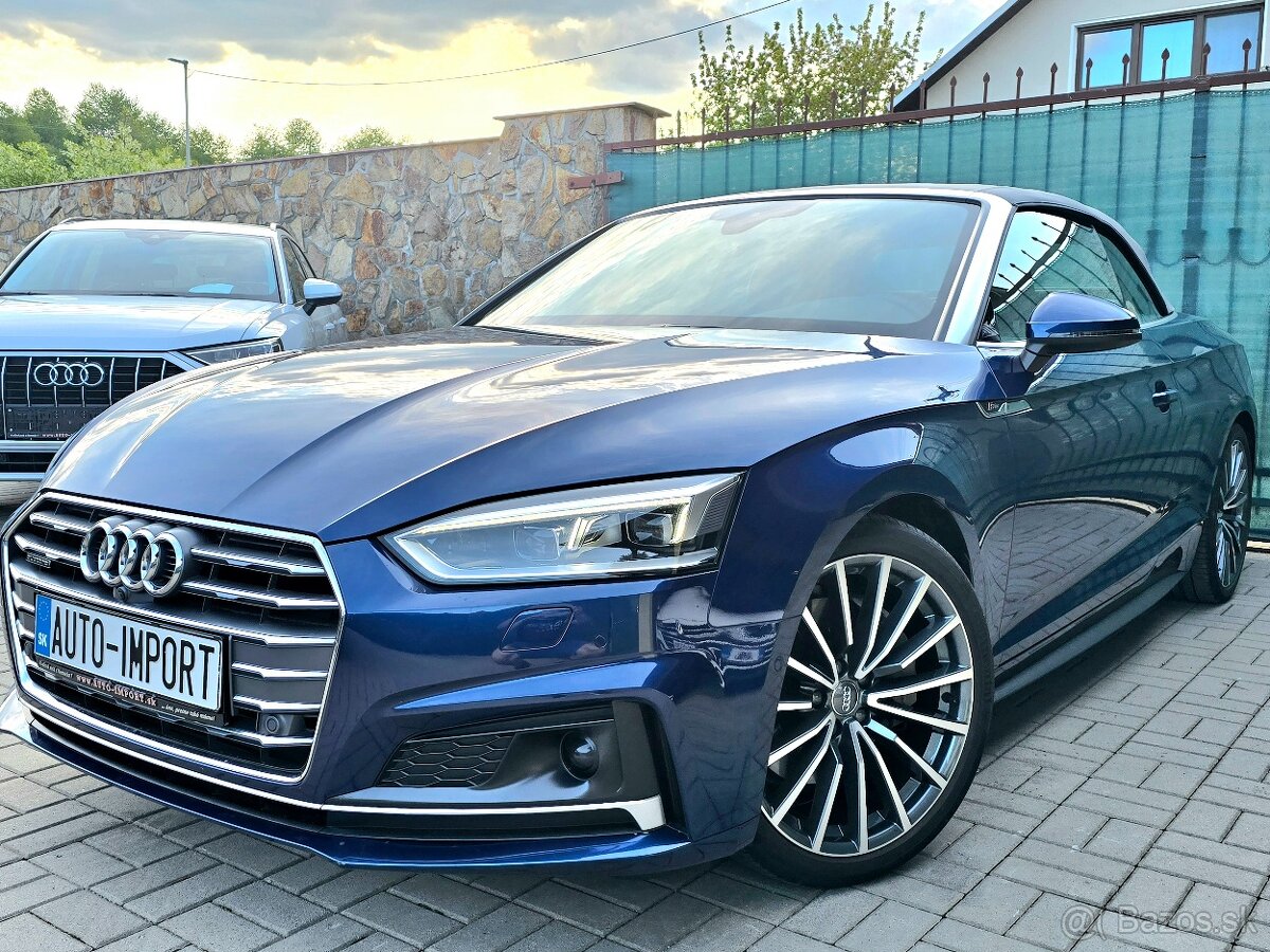 AUDI A5 CABRIO 45 TFSi - 302.PS - 4x4 - AT - S-LINE (006780)
