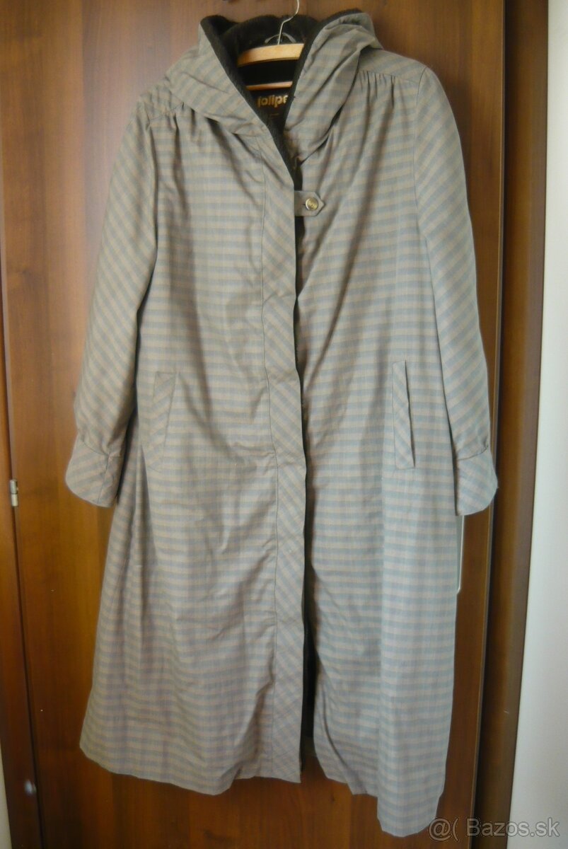 dlhý dámsky kabát