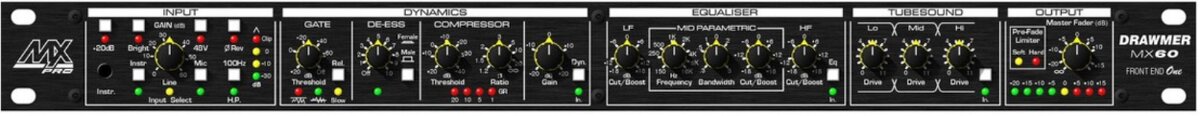 Drawmer MX60-Pro channel strip