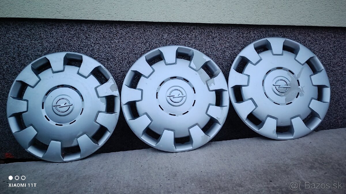 Puklice Originálne Opel r15