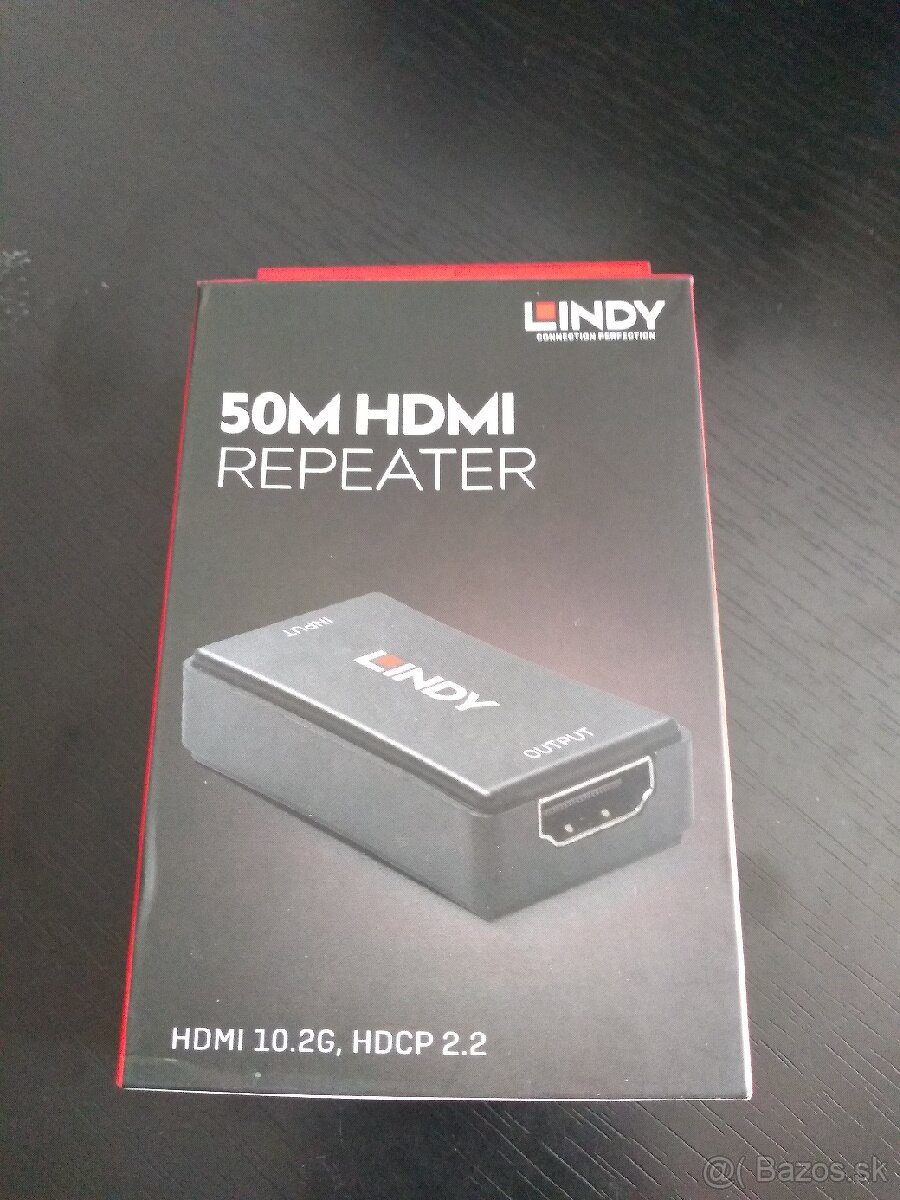 Zosilovač/repeater HDMI 2.0 do 40m, 4K@60Hz, UHD, HDCP 2.2,