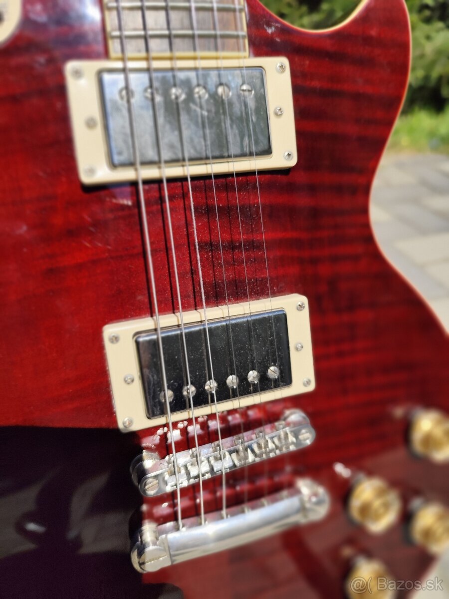 Epiphone Les Paul 1960 Tribute Plus Black Cherry