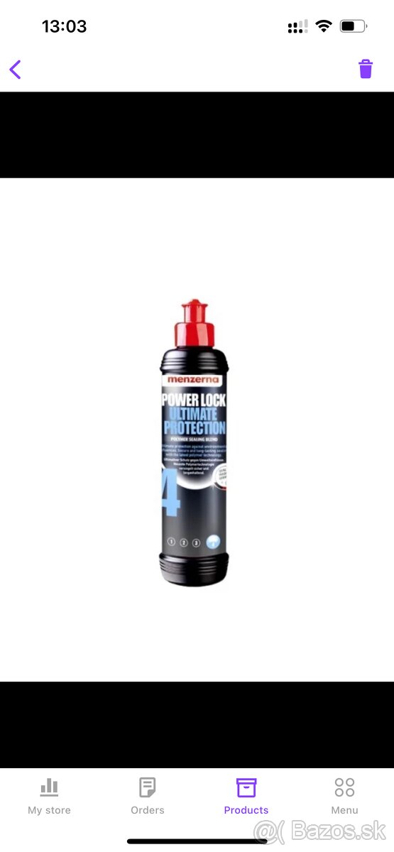 Tekutý vosk Menzerna Power Lock (250ml)