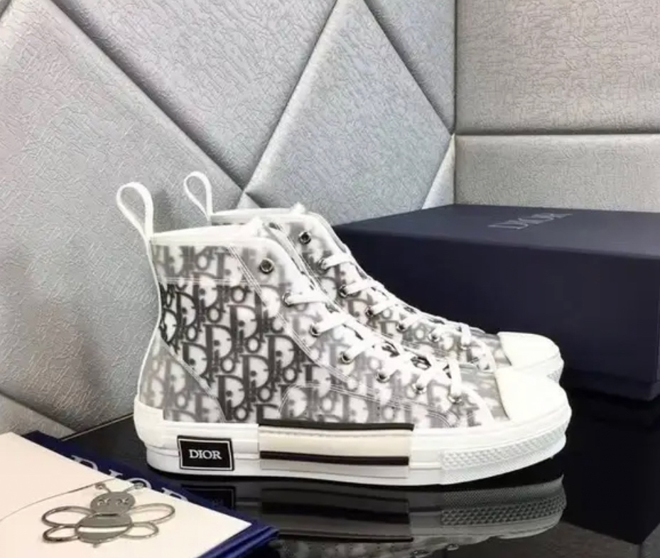 Dior B23 High Top Logo Oblique