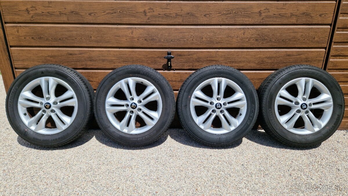 Letná sada originál Dacia Duster, 5x114,3 R17