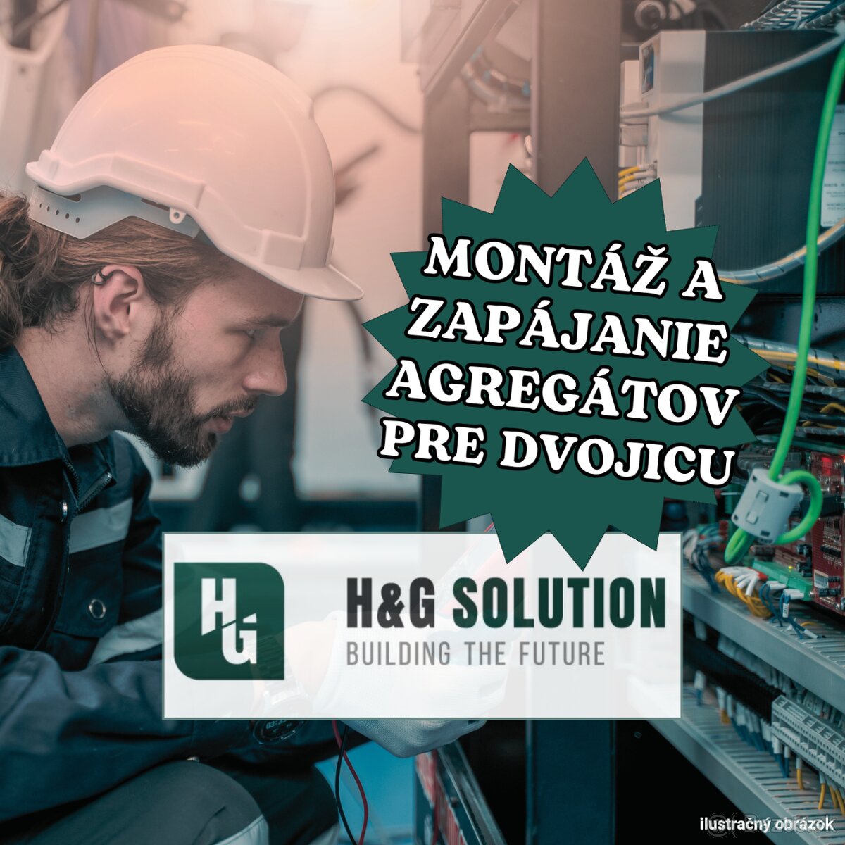 Elektroinštalačné práce pre dvojicu s nemčinou