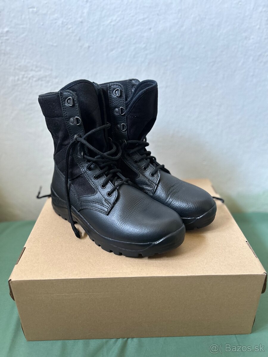 Vojenské letné kanady BOSP Cuartel Black, veľkosť 41
