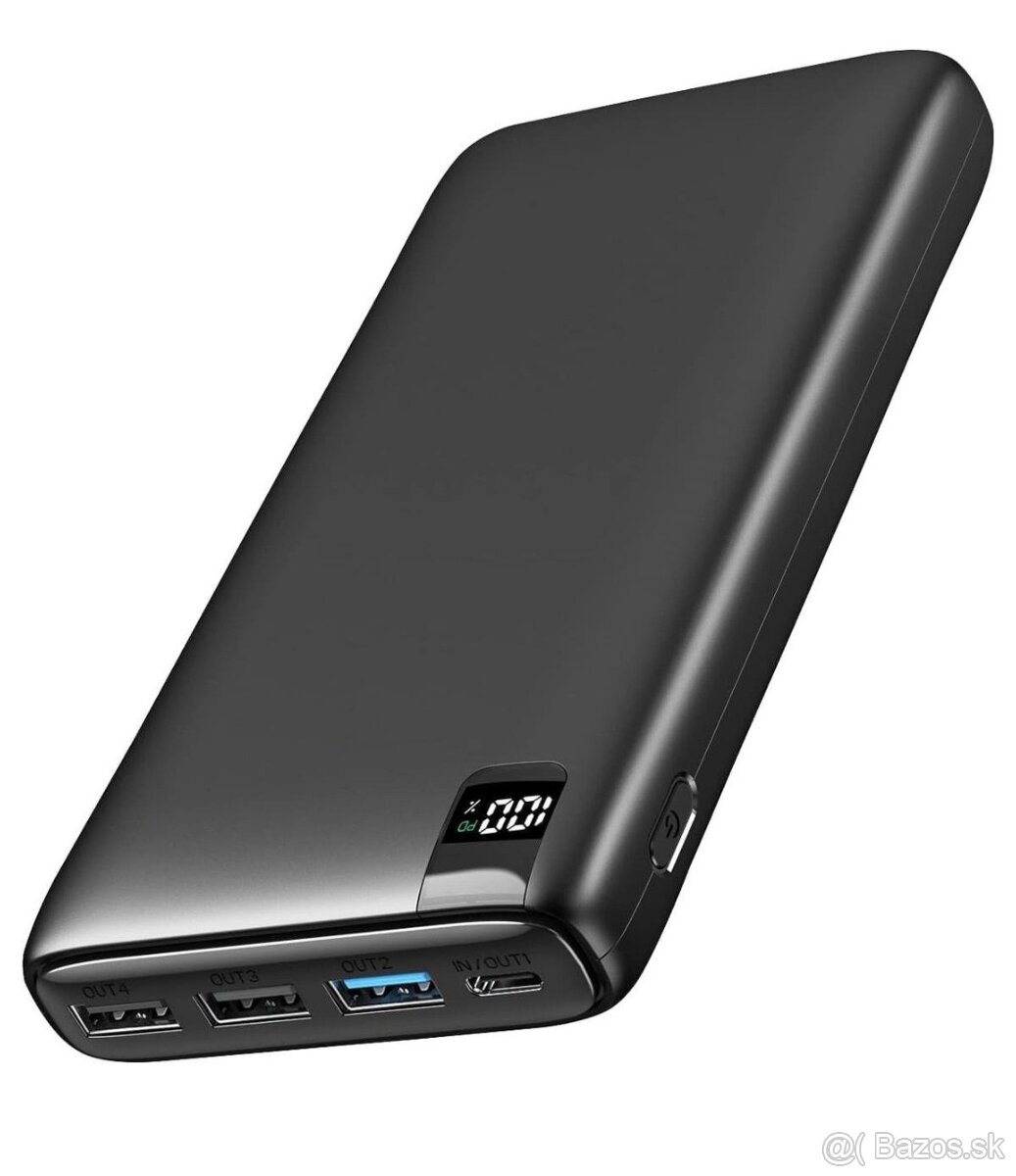 ADDTOP Powerbanka 26800mAh s vysokou kapacitou 22,5W. NOVÁ