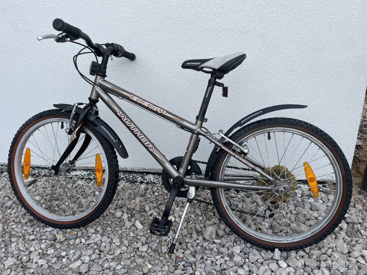 Predám detský horský bicykel AUTHOR ENERGY v dobrom stave.